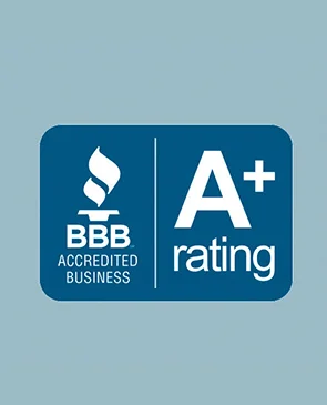 BBB accredited business A+ rating 