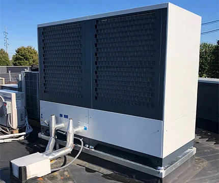 Expert inspecting a specialty cooling system for optimal performance.